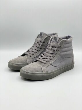 Vans Sk8-Hi High Top Sneakers in Light Gray
